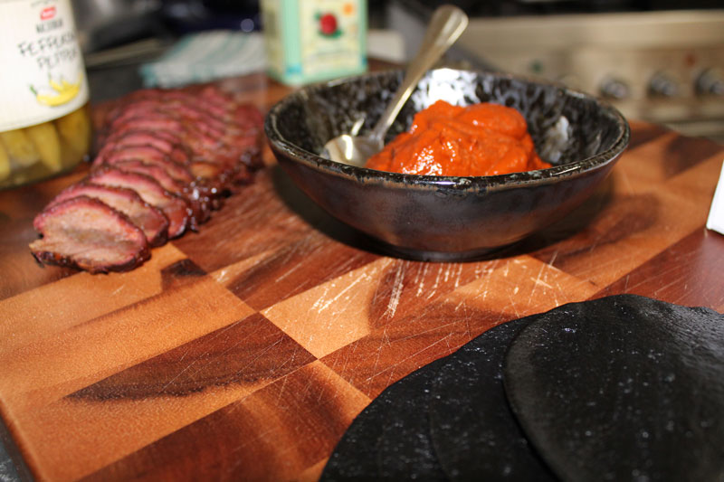 Preparing The Lasagna